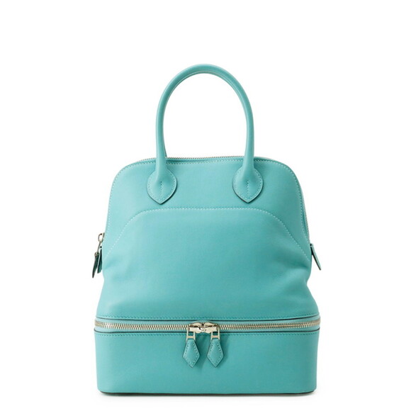 HERMES Handbags - Hermes Hermès Bolide Secret Blue Atoll Handbag/Swift with X Stamp